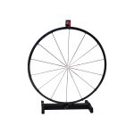 Glücksrad 60 cm weiß mit Schwamm & Whiteboardmarker