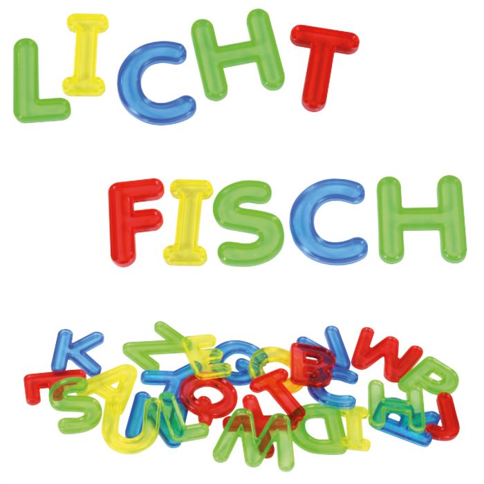 Transparente Buchstaben, 26 Stück – Bild 2
