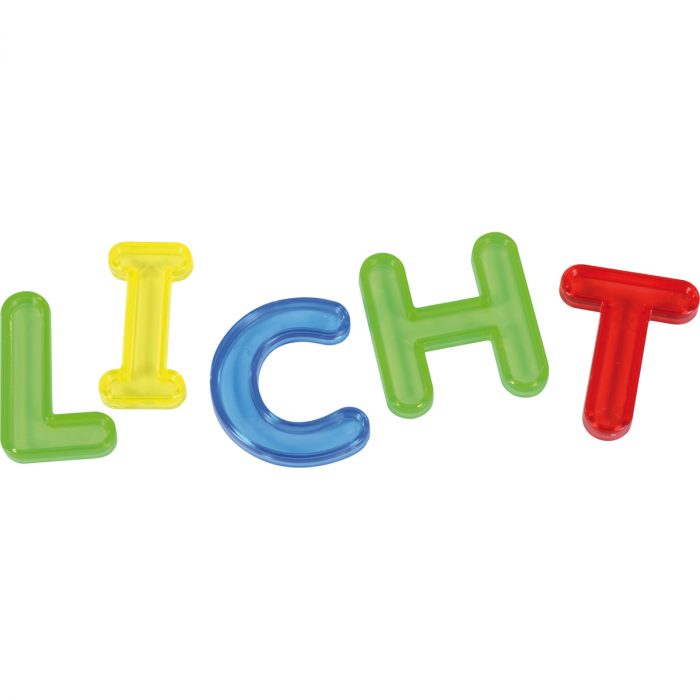 Transparente Buchstaben, 26 Stück – Bild 3