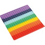 Motorik-Drück-Brett Regenbogen 30 cm