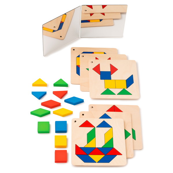 120823_1.jpg Geometrische Figuren legen mit Spiegel – Bild 1