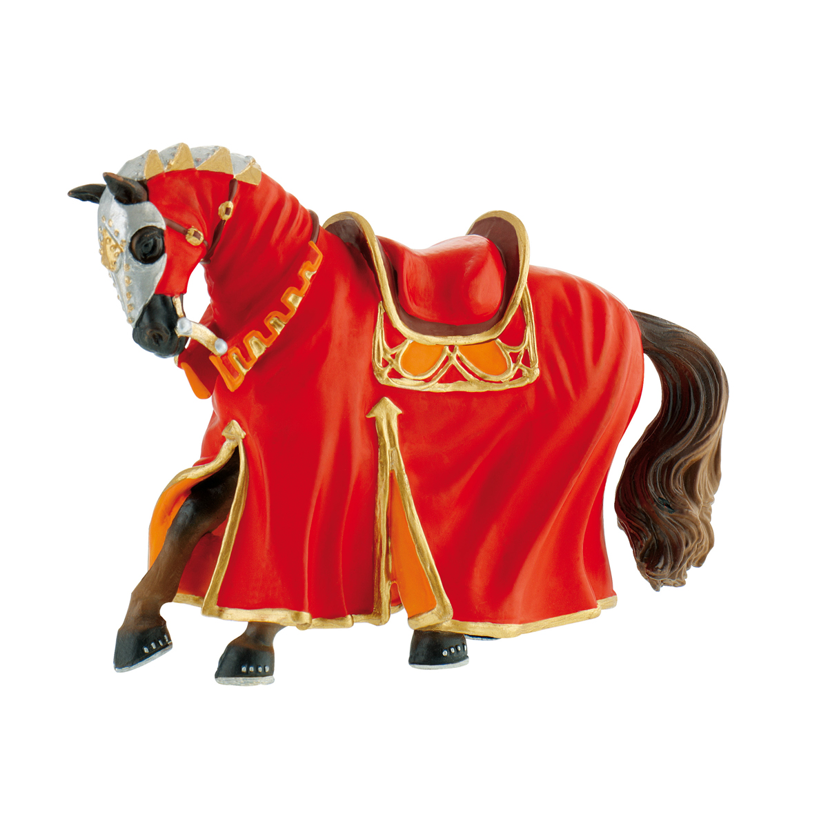 120922_1.jpg Turnierpferd rot Spielfigur – Bild 1