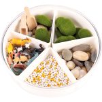 Sensorik-Kasten Bauernhof mit Figuren & Naturmaterialien