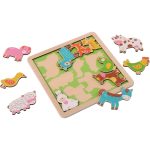 Holzpuzzle-Set mit 5 Themenwelten – Bild 2
