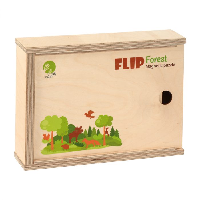 Magnetpuzzle Wald 6er Set – Bild 3