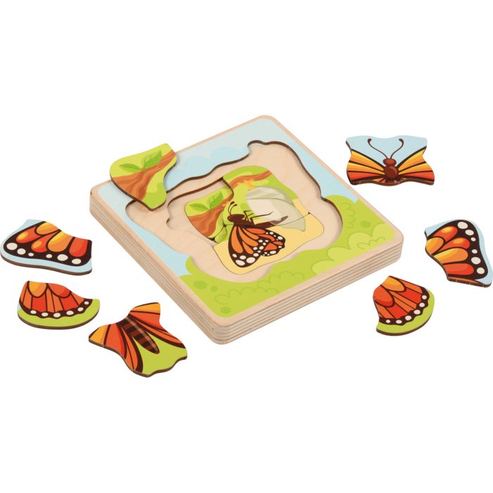 Lebenszyklus-Puzzle Schmetterling – Bild 2