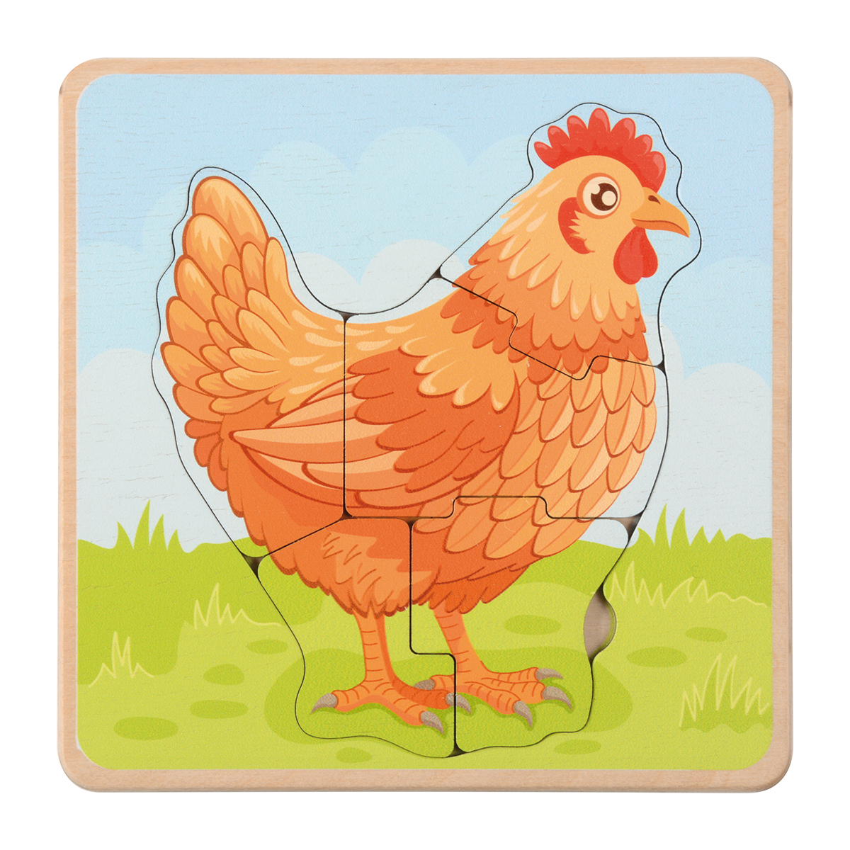121008_1.jpg Lebenszyklus-Puzzle Huhn – Bild 1