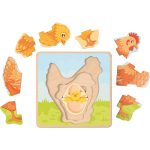 Lebenszyklus-Puzzle Huhn – Bild 2