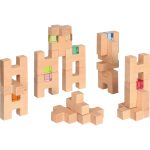 Holzbaukasten H- & Plus-Blöcke aus Buche – Bild 2