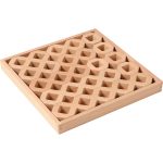 Holzbaukasten Waben-Blöcke aus Buche