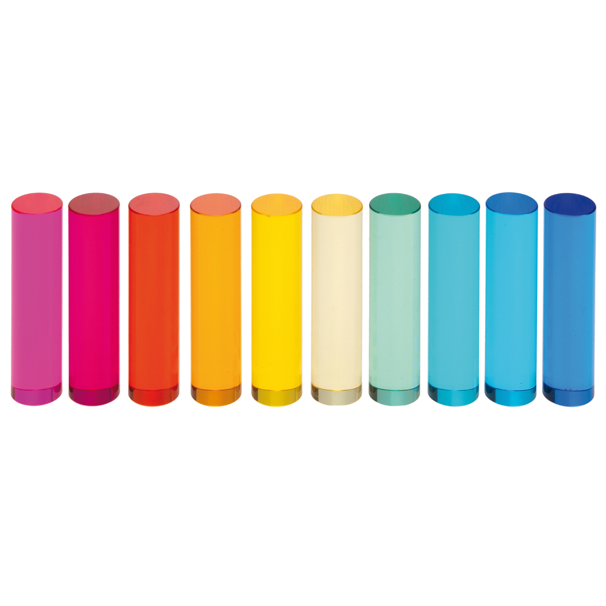 121020_1.jpg Acryl-Zylinder 10 cm, 10er Set – Bild 1