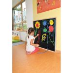 Klettboard 70 × 70 cm für Fädel- & Zielspiele