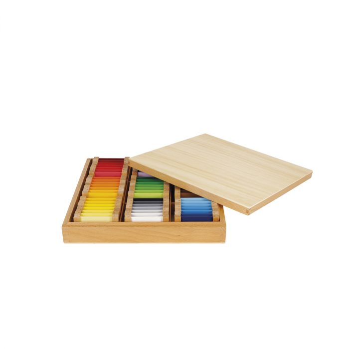 Montessori-Farbtäfelchen Schattierungen, 63-teilig – Bild 3