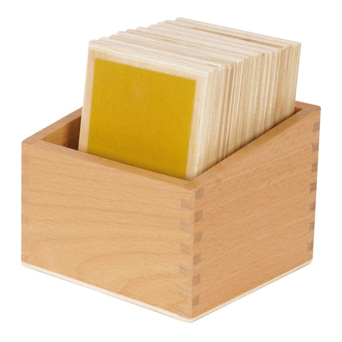 Montessori-Tasttäfelchen Grob & Fein – Bild 2