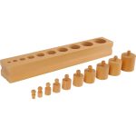 Montessori-Zylinderblock Set 1