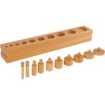 Montessori-Zylinderblock Set 3