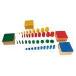 Montessori Farbige Zylinder im 4er Set