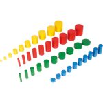 Montessori Farbige Zylinder im 4er Set – Bild 2