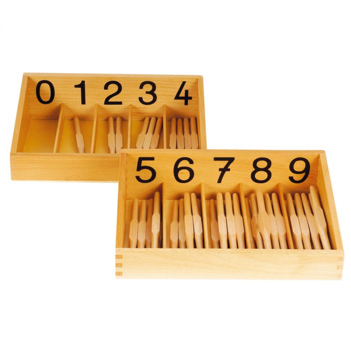 Montessori-Spindelkästen 0–9 – Bild 2