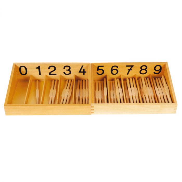 Montessori-Spindelkästen 0–9 – Bild 3