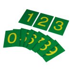 Montessori-Sandpapierziffern 0–9 – Bild 2