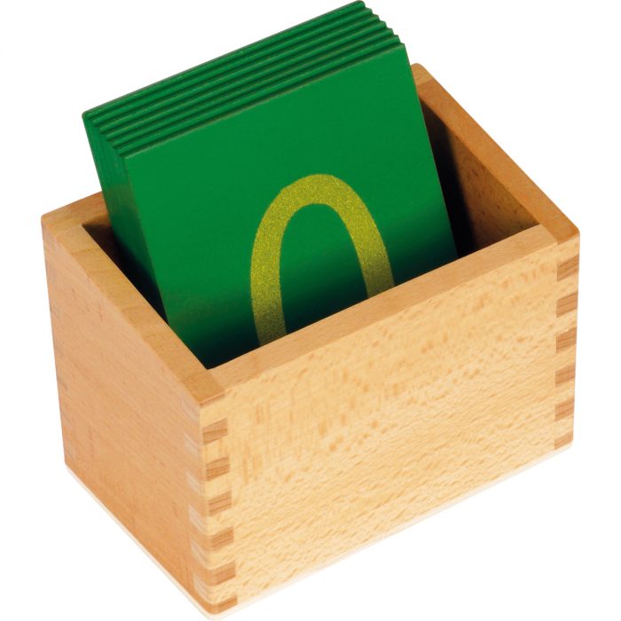 Montessori-Kasten für Sandpapierziffern – Bild 3