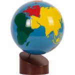 Montessori-Globus Kontinente