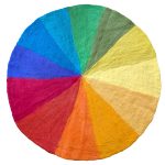 Jahreskreis-Filzteppich 12 Monate, Ø 50 cm