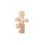 Kooglo magnetische Holzbausteine natur, 300-teilig