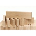Stapelleisten aus Buche, 78er-Set