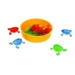 Froschhüpfspiel mit 12 Fröschen