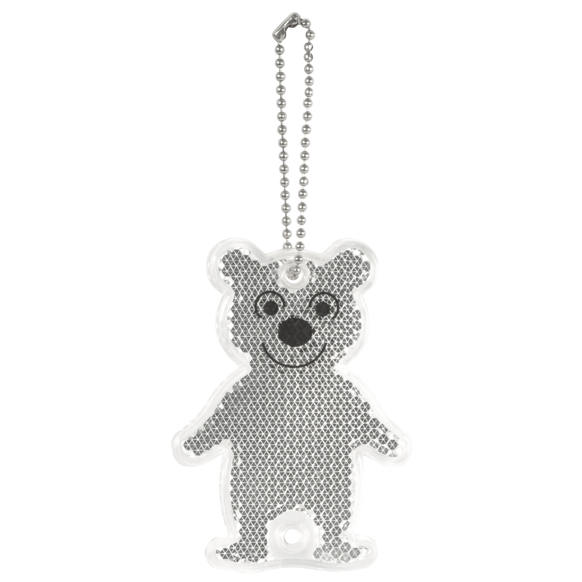 www.graphXartelier.de Reflektorbär mit Kette, 7 × 5 cm – Bild 1