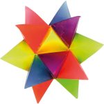 Leuchtflummi Kristall, Ø 6,5 cm