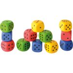 Knautschwürfel, 4 cm, 12er-Set