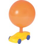 Ballon-Auto mit Luftantrieb & 2 Ballons