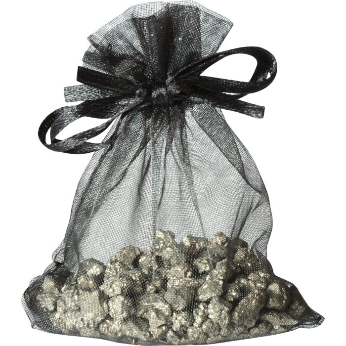 Katzengold Pyrit im Organzabeutel – Bild 2