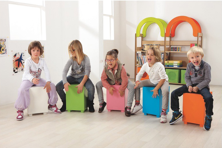 13073-A-emotion-rgb.jpg baff Kinder-Cajon 30 cm orange von beleduc – Bild 1