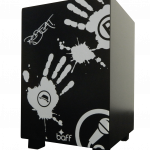 baff Erwachsenen-Cajon 42 cm Graffiti schwarz