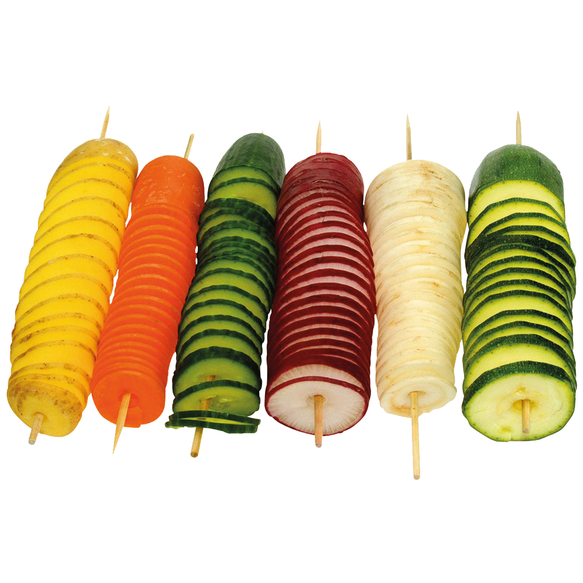 150099_1.jpg Chipsmaschine für Gemüse mit Kurbel – Bild 1