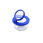 Teleskop-Lupendose mit 2 Lupen, blau – Bild 2