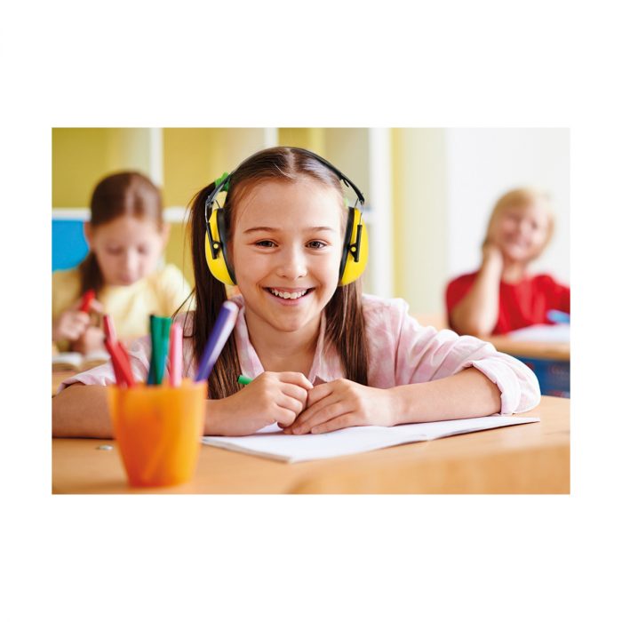 Kinder-Gehörschutz Auris PLUS SNR 24,3 dB, gelb – Bild 2