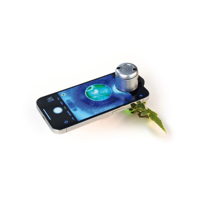 Smartphone- & Tablet-Mikroskop mit LED – Bild 2
