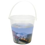 Transparenter Eimer, 2,5 l