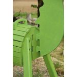 Holzdrache 90 cm lasiert – Bild 3