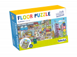 Bodenpuzzle „Stadtleben“ – 45-teiliges XXL Puzzle von beleduc