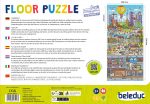 Bodenpuzzle „Stadtleben“ – 45-teiliges XXL Puzzle von beleduc – Bild 19