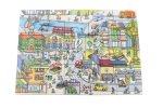 Bodenpuzzle „Stadtleben“ – 45-teiliges XXL Puzzle von beleduc – Bild 6