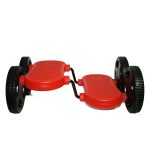 Pedalroller Rot bis 70 kg
