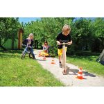 Markierungskegel Orange/Weiß 23 cm, 4er-Set – Bild 2