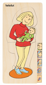 beleduc Lagen-Puzzle „Mutter“ – Entwicklung & Schwangerschaft – Bild 5